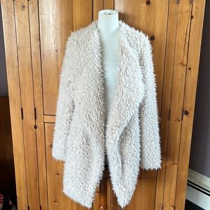 BB Dakota beige shawl collar jacket, size S, NWT.